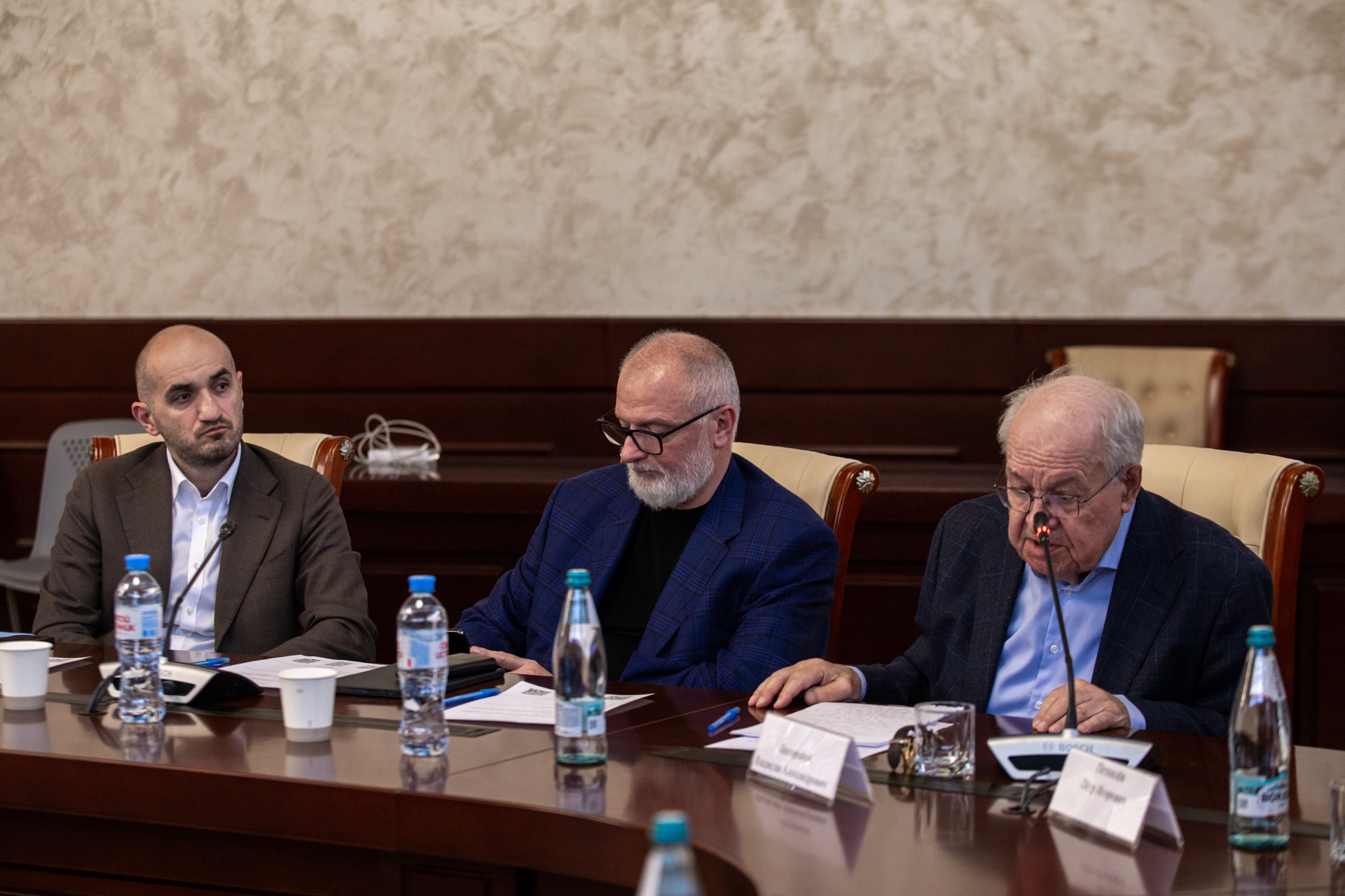 Дискуссия участников семинара